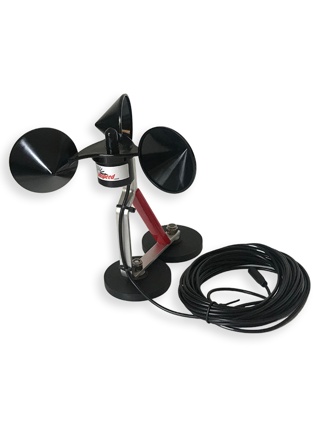 Inspeed Mag Mount 3-Cup Portable Anemometer